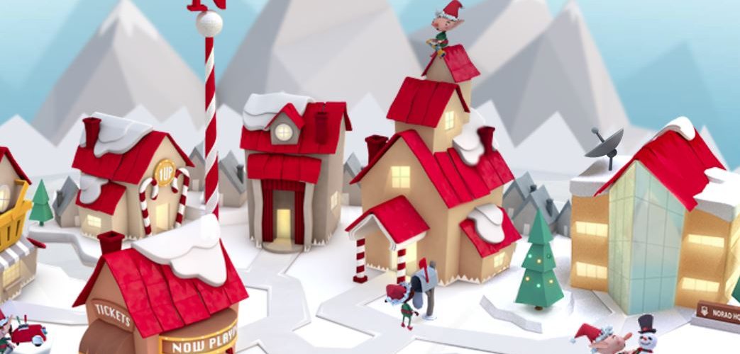 Track Santa’s flight around the world