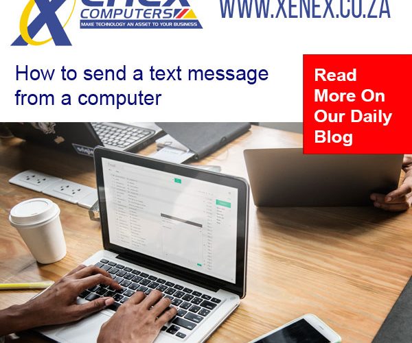 How to send a text message from a computer